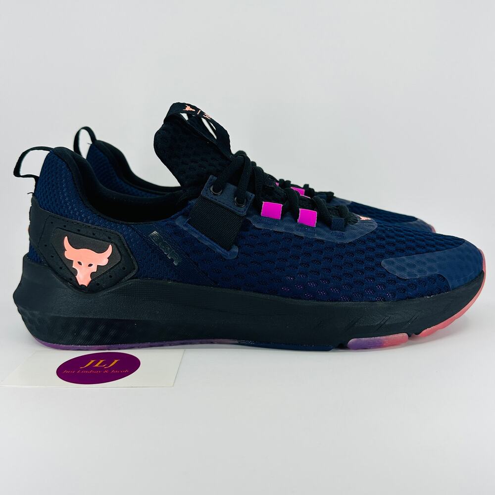 Under Armour Men's Project Rock BSR Training Shoes Midnight Navy Size 11